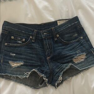 Rag & Bone Denim Distressed Women Shorts